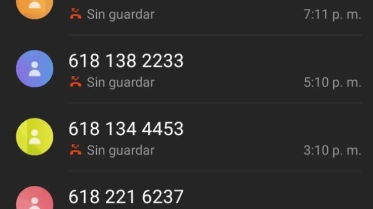 llamadas de extorsión